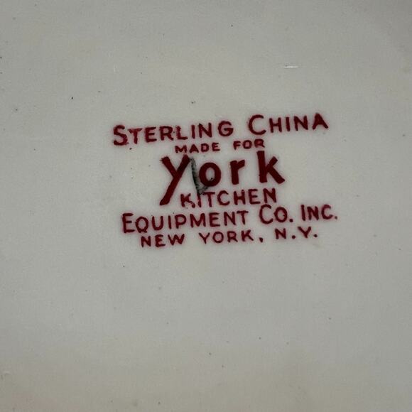 Sterling China Made for York Kitchen Large Asian Serving Bowl - Picture 4 of 11